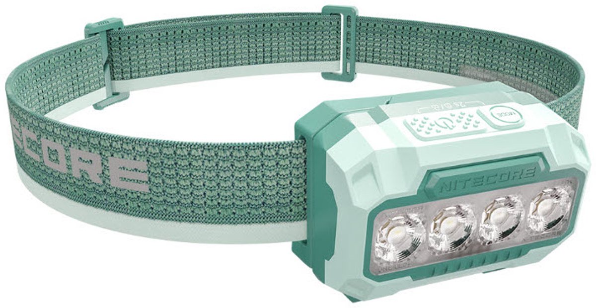 Nitecore ha23 uhe hoofdlamp myrtle green