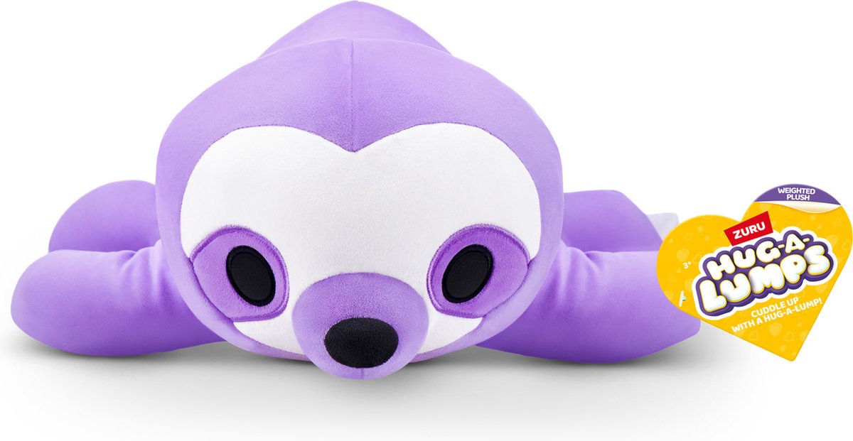 Hug-a-lumps - sloth sydney - peluche con peso - de zuru