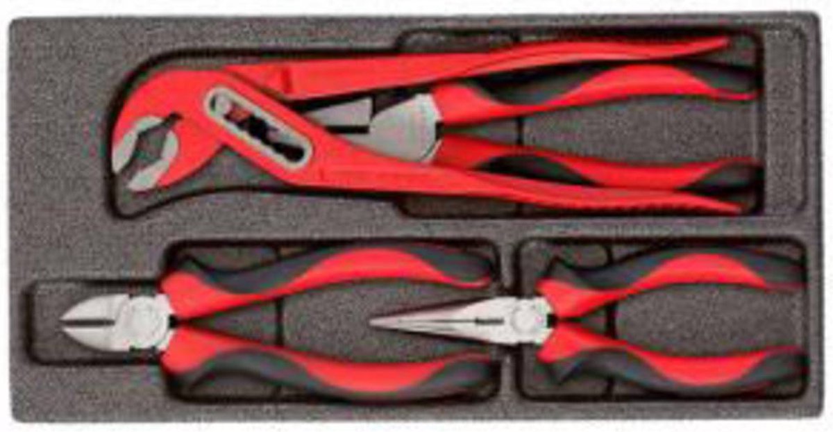 Set pinze Gedore rosse r22150018 4 pezzi