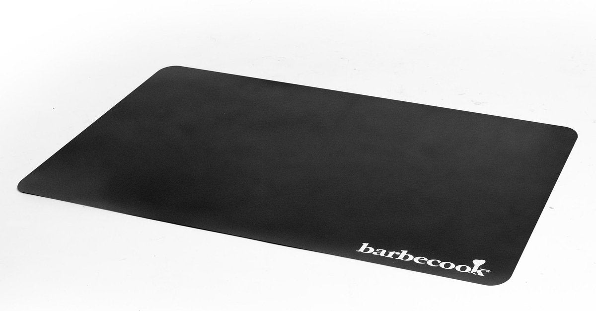 Tappetino da pavimento barbecook dal nero di plastica