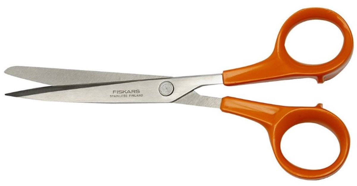 Fiskars schaar - papierschaar - rechts en linkshandige schaar - 17 cm - vaatwasserbestendig