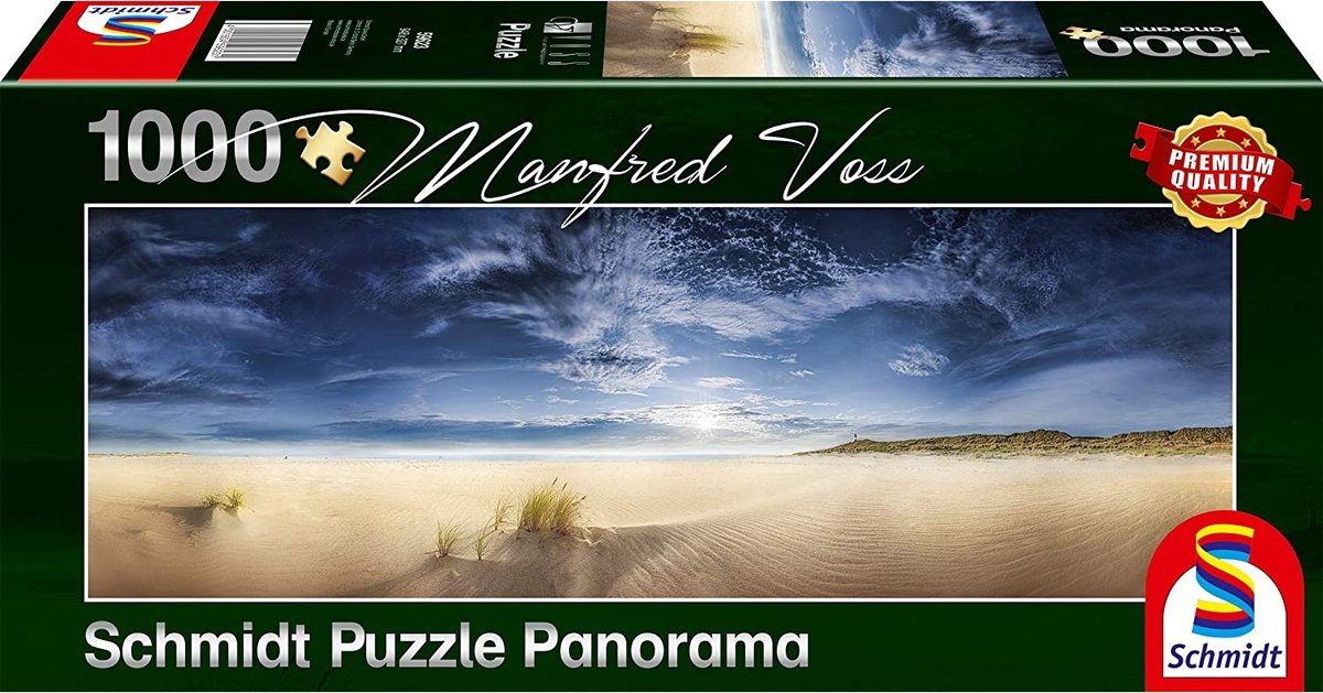 Schmidt puzzle sylt cartone blu marrone 1000 pezzi
