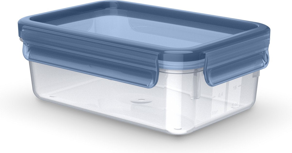 Tefal masterseal fresh - contenitore per alimenti - 1l - adatto al microonde
