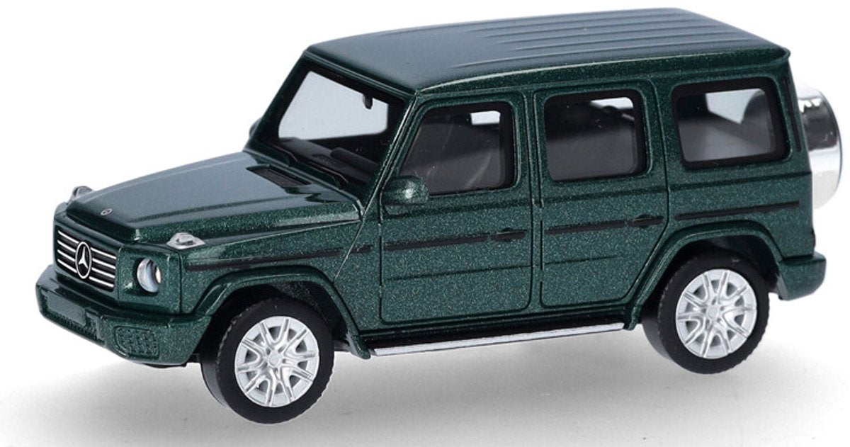 Herpa mercedes benz g (w465), groen metallic