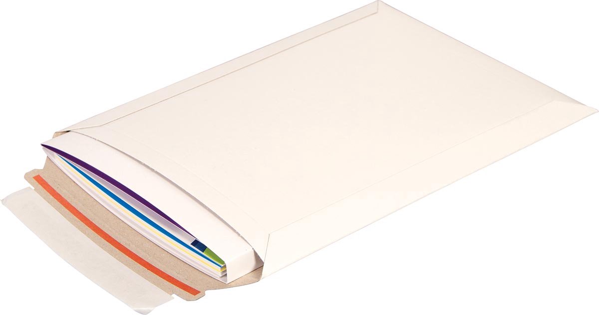 Busta Cleverpack a5 - cartoncino bianco 176x250mm - 5 pezzi