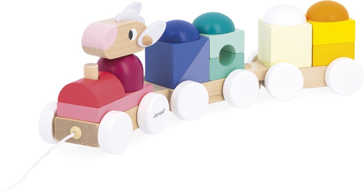 Janod - zigolos - treno completo con pecore