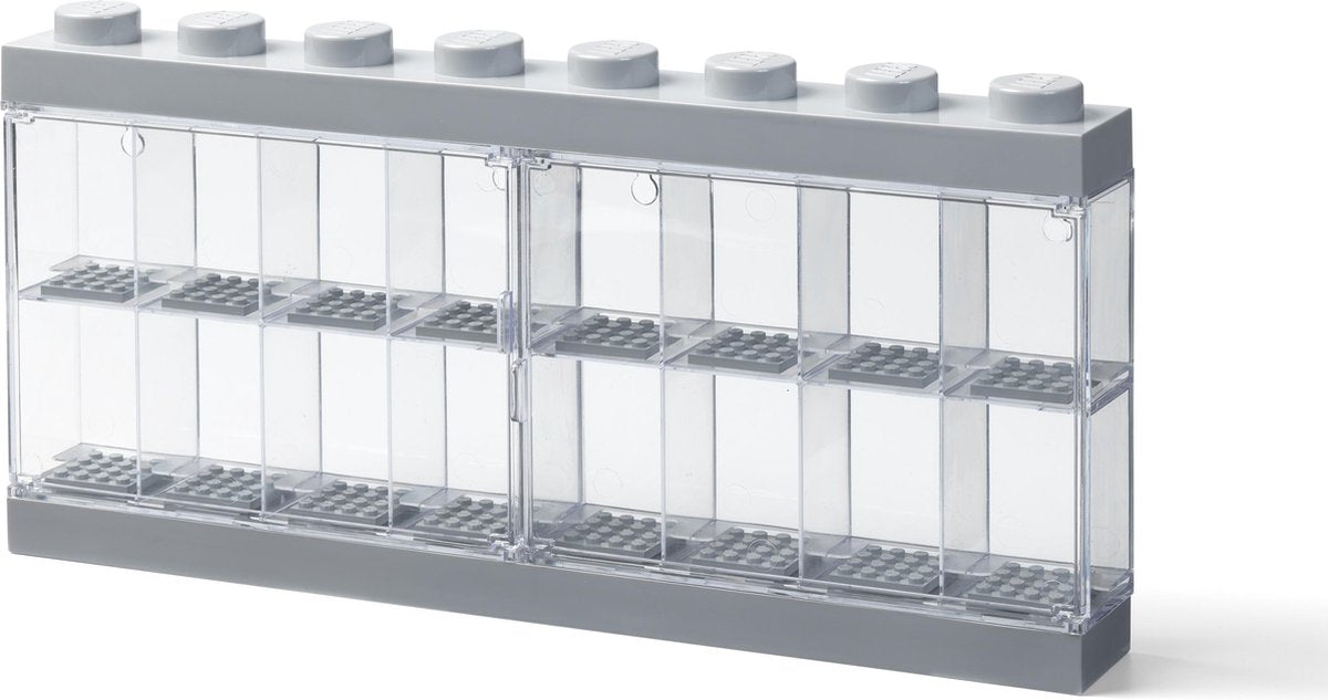 Camera Copenhagen Lego Minifiguren Display Case 16 Gray