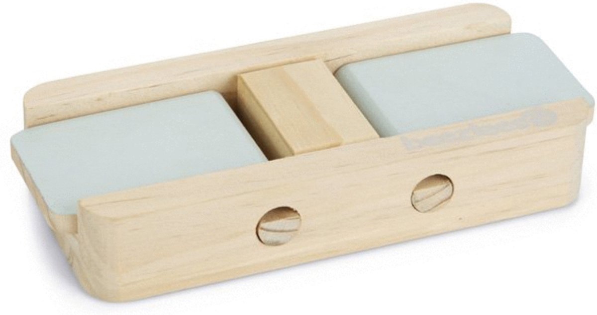 Beeztees dorix - giocattoli per roditori - giocattoli per l'intelligenza - roditore - coniglio - legno - menta - 15 cm