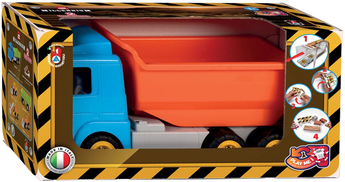 Androni zandbakvoertuig kiepvrachtwagen