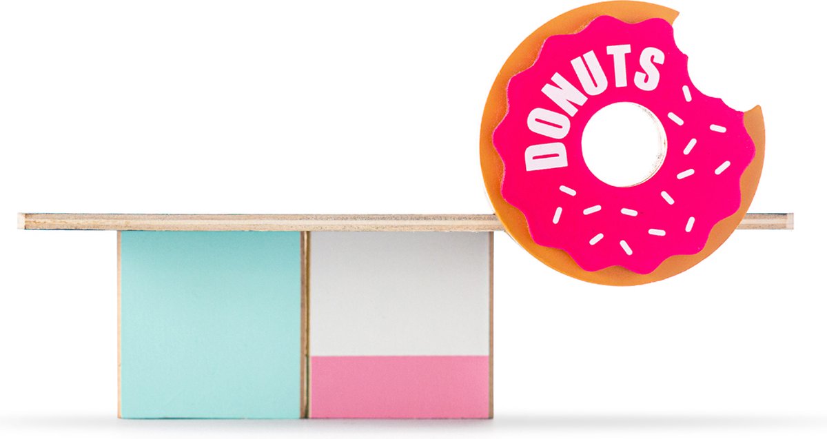 Candylab toys candylab houten die-cast speelgoedauto - donut shack - candycar world