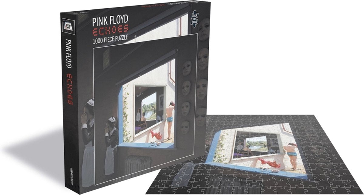 Cabeza de plastico pink floyd - ecos (rompecabezas de 1000 piezas)