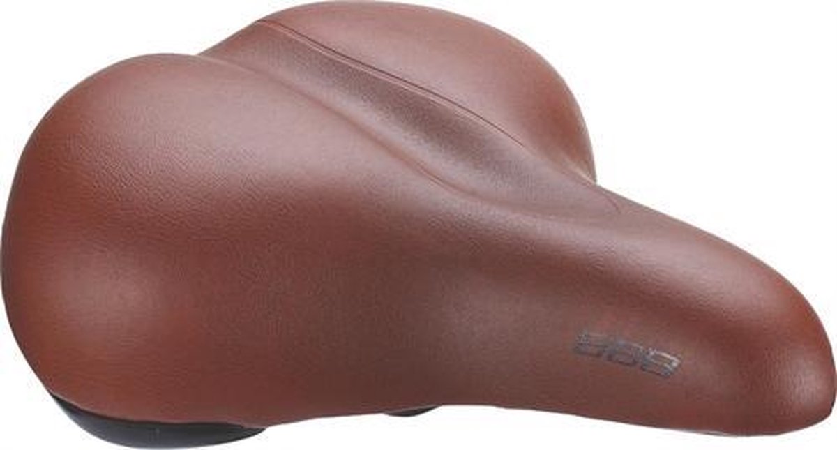 Bbb cycling baseshape vertical - sella per bicicletta per uomo e donna - sella impermeabile per e-bike o city bike - posizione di ciclismo verticale 90° - 240 x 210 mm - marrone - BSD-26