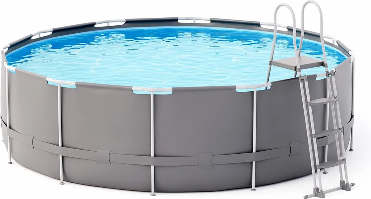 Didak zwembad select pool rond 488x122 cm - incl filter.