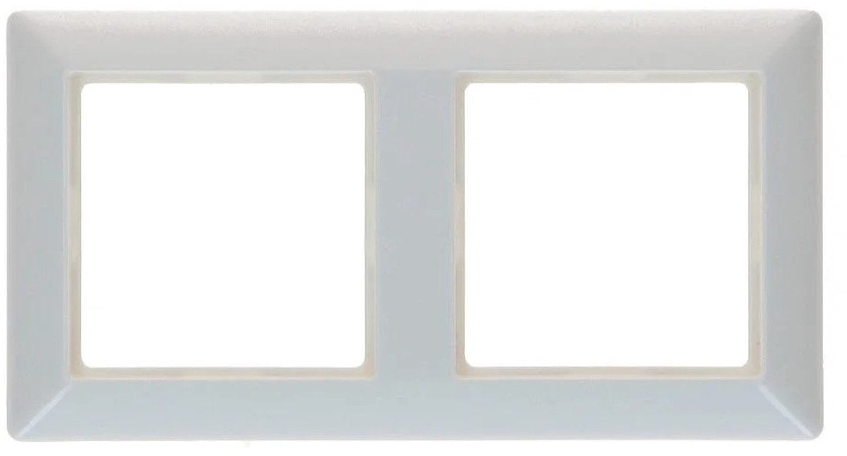 Jung as500 afdekraam schakelmateriaal - as582ww - e32su