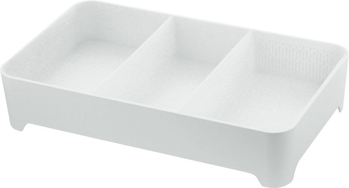 Yamazaki tower serving bowl rectangular - white