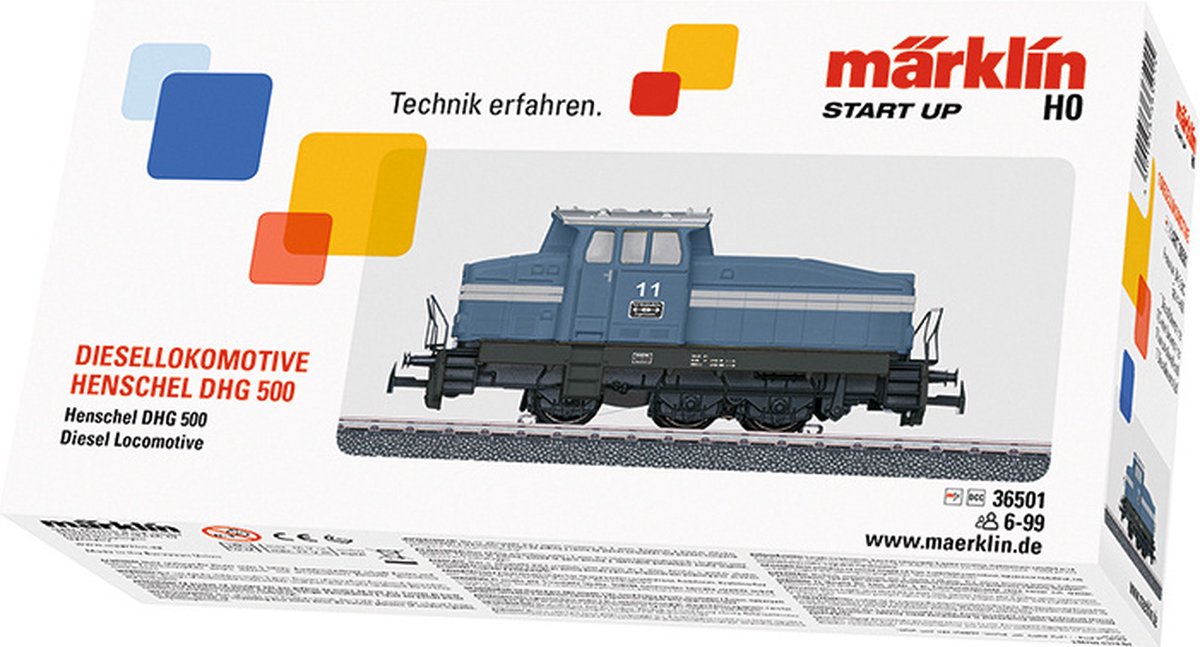 Locomotiva diesel Märklin dhg 500