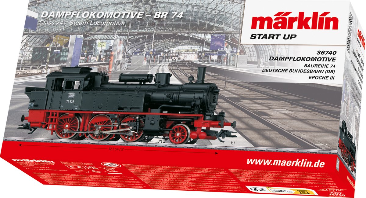 Märklin mette in servizio la locomotiva cisterna Serie 74
