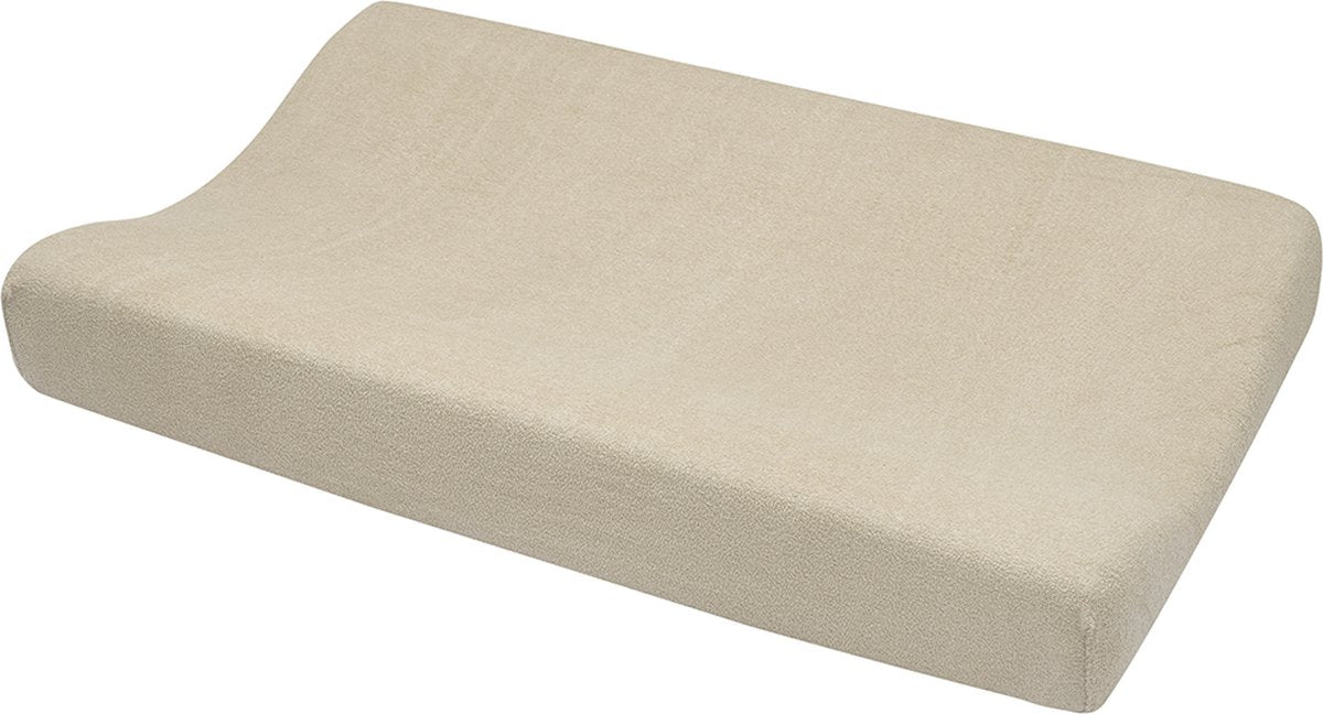 Fodera per fasciatoio Meyco baby uni - spugna - sabbia - 50x70 cm