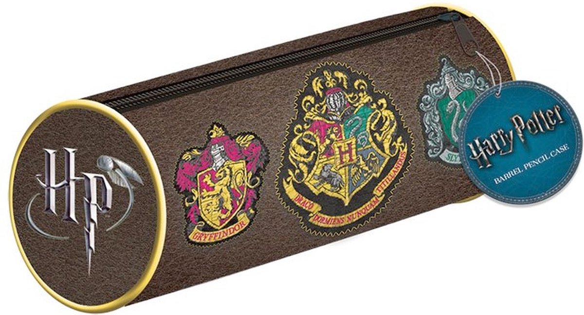 Pochette con stemma di Harry Potter multicolore