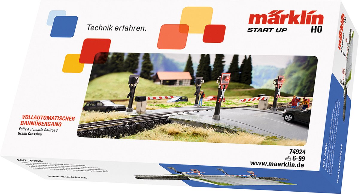 Märklin start up: passaggio a livello completamente automatico