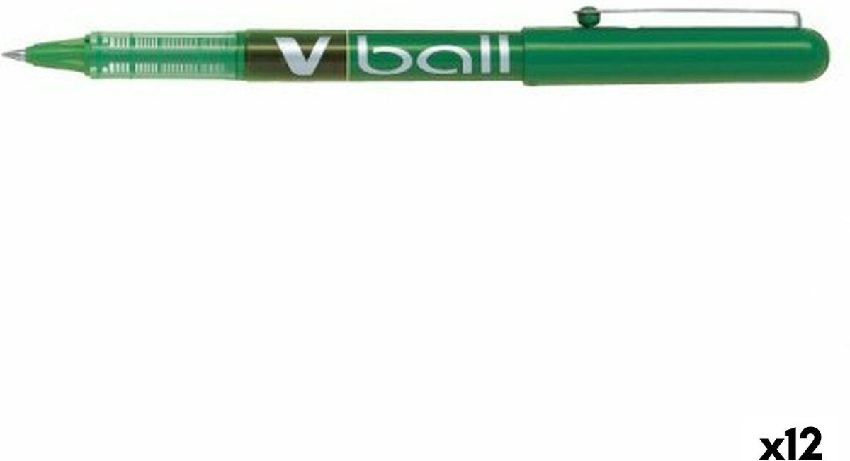 Pilot pen roller v sfera verde 0,5 mm (12 pezzi)