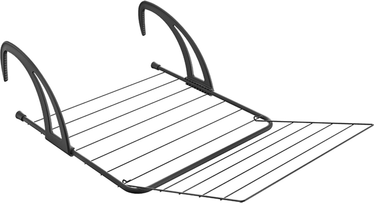 Tomado-Metaltex Tomado Seram HangroogRek 7m Lunghezza secca A bracci regolabili Nero