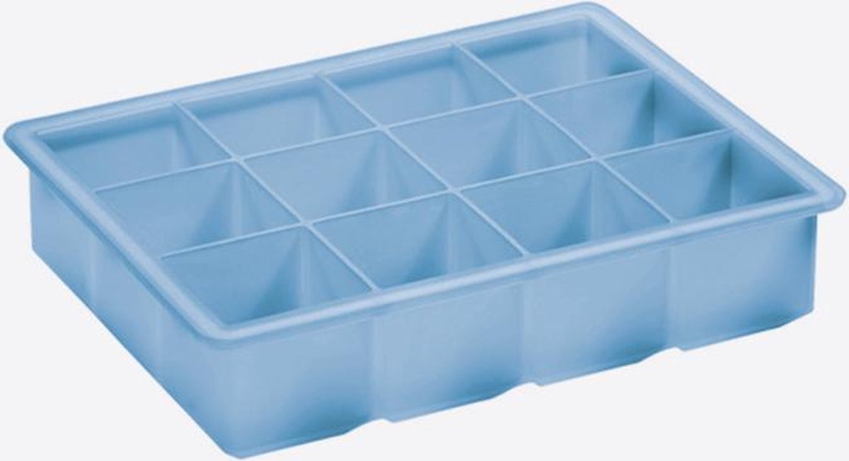 Lurch - Vaschetta per cubetti di ghiaccio cubo grande - blu