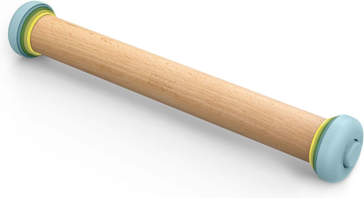 Joseph joseph duo opal - rodillo personalizable - madera de haya - marrón