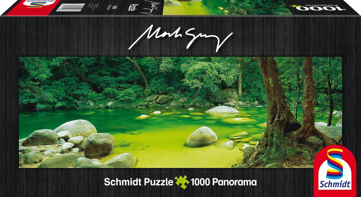 Puzzle Schmidt Puzzle Schmidt - Mossman Gorge - Panorama - 1000 pezzi