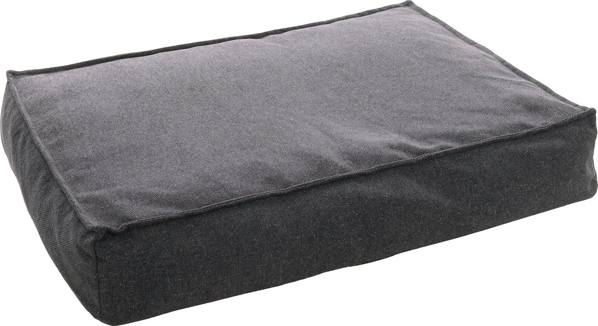 Cuscino per cani Flamingo – avalon rettangolare grigio scuro – memory foam ortopedico – 100x70x18 cm – sfoderabile fondo antiscivolo