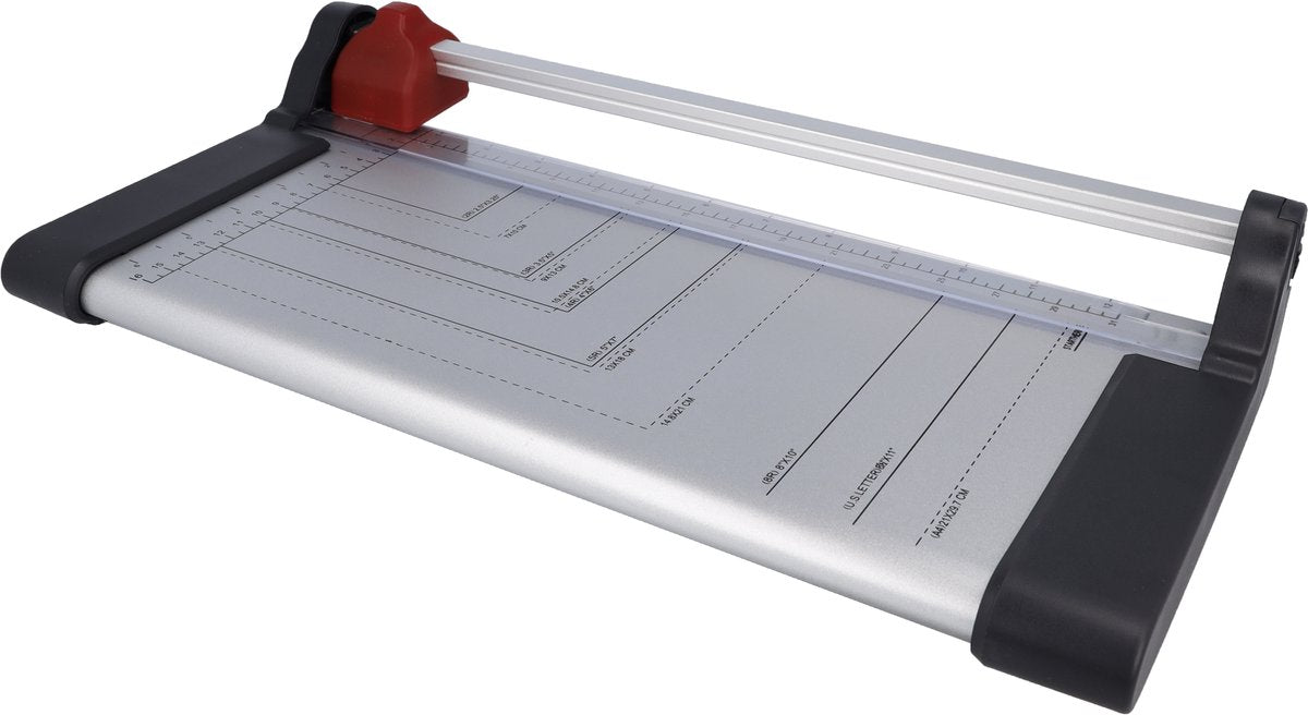 Westcott rolsnijder - a4 - geschikt voor 10 vel - formaat 40.8 x 20.9 x 7 cm - ac-e160000