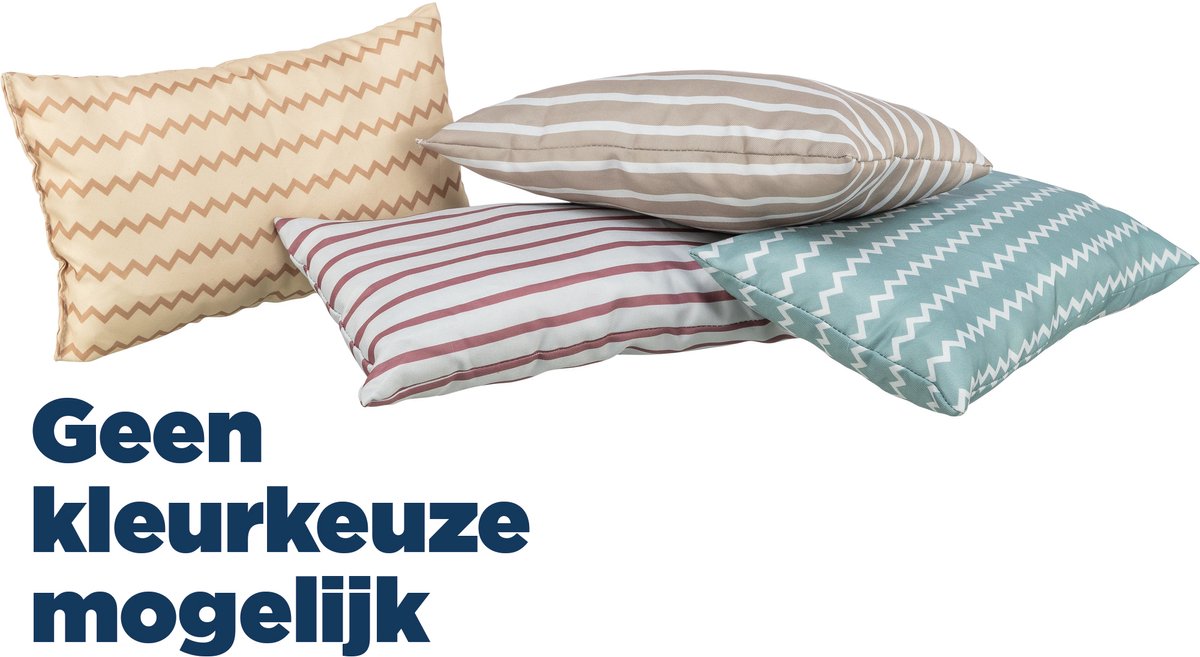 Trixie cuscino da gioco erba gatta - cotone xxl 30x19 cm - 2 pezzi assortiti