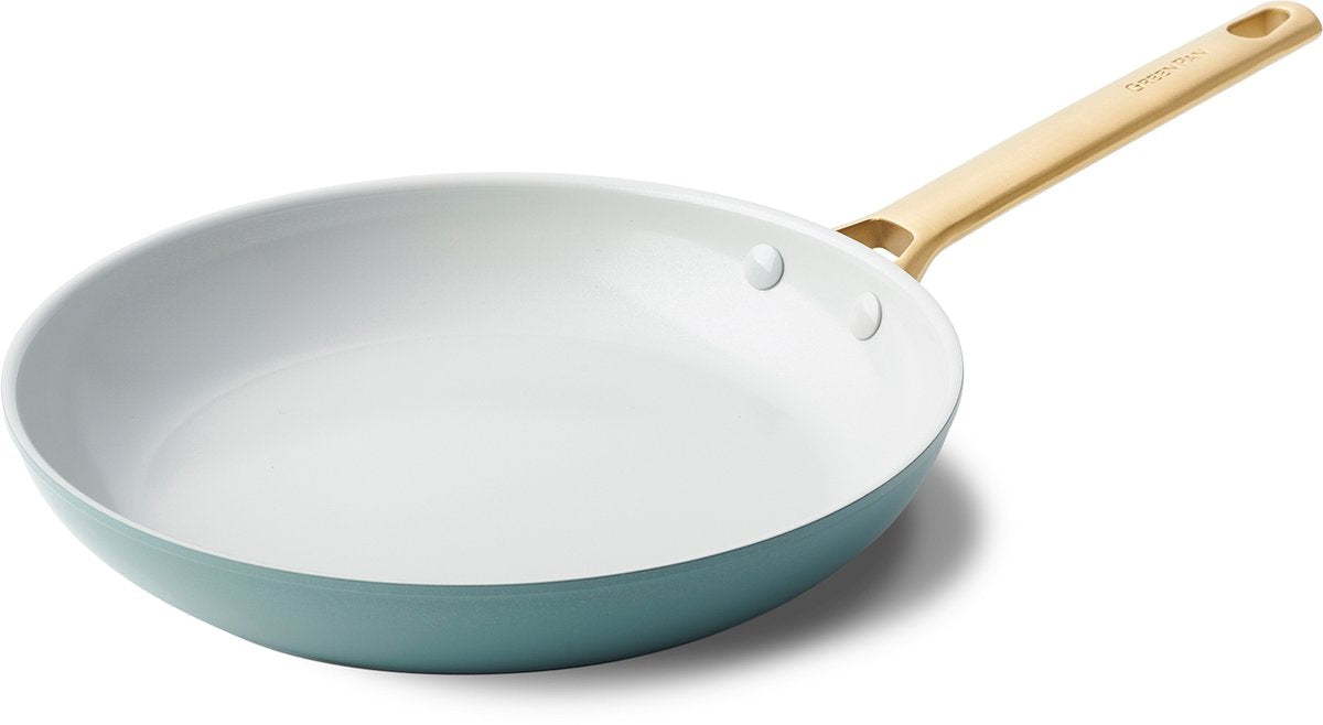 Sartén greenpan padova smokey celeste ø28 cm - inducción - antiadherente - sin pfas