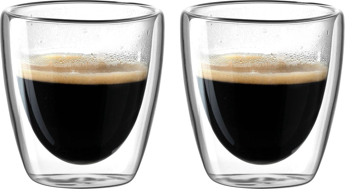 Bicchiere Leonardo duo a doppia parete 100ml - set 2