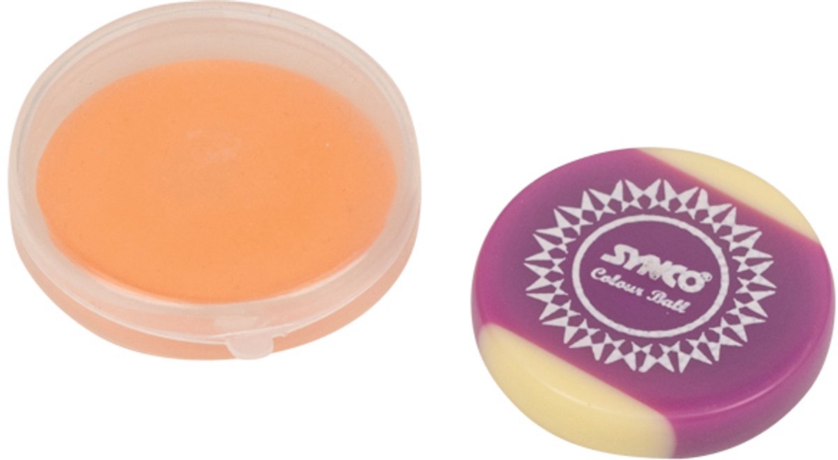 Philos carrom striker kleur bal - multicolor - 15 g - educatief spel.