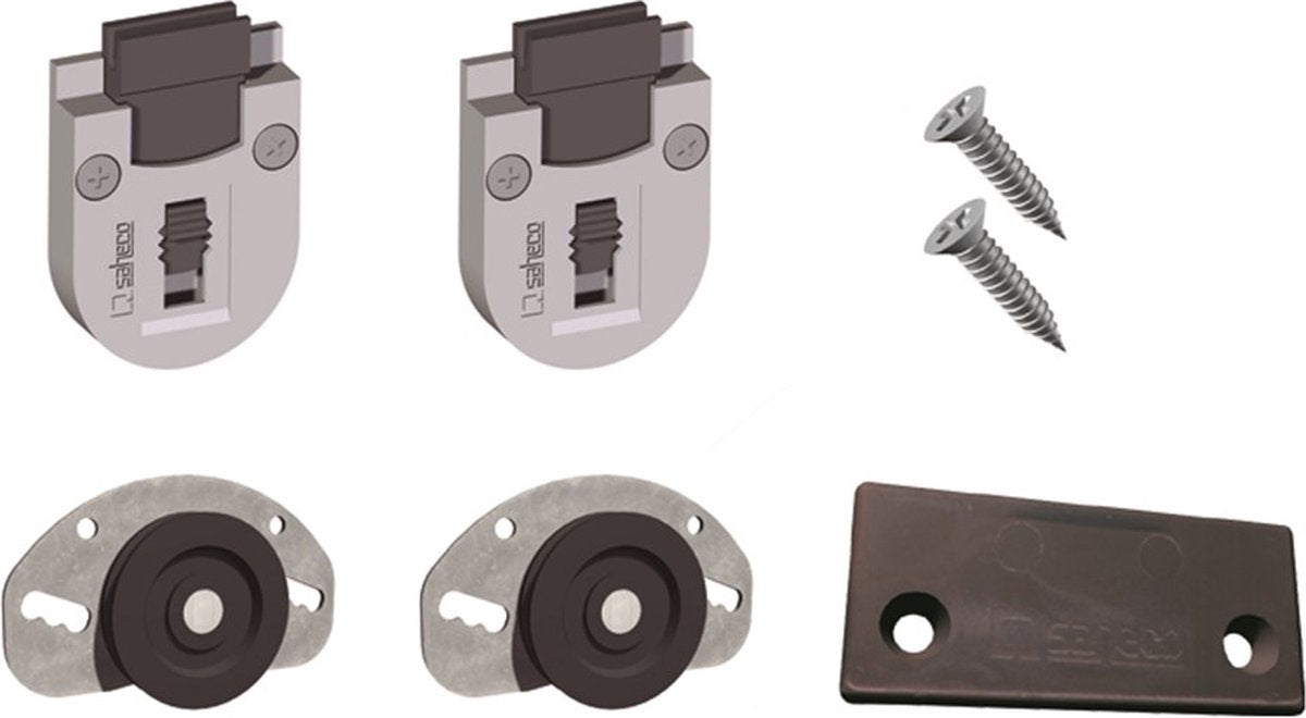 Set di rulli per porta scorrevole Saheco piccola iberica