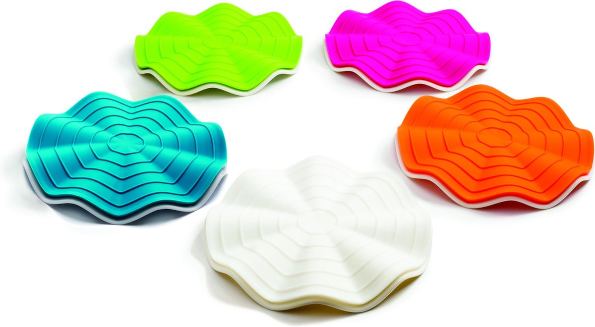 Fusionbrands panonderzetter -grip heatwave - 2in1 - oranje