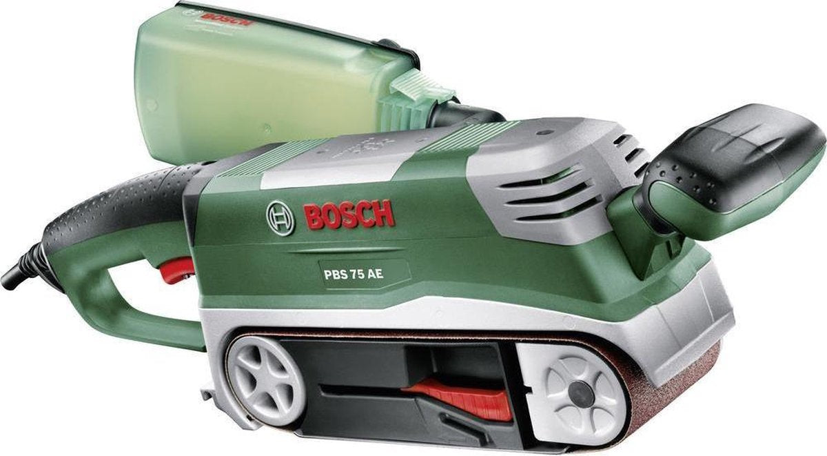 Levigatrice a nastro Bosch pbs 75 ae - a filo - 750 w - con guida parallela e obliqua