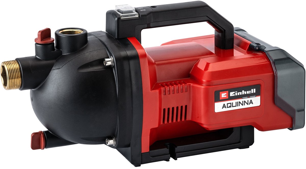 Pompa da giardino a batteria Einhell power x-change aquinna 36 30 set 3000 l h 26 m
