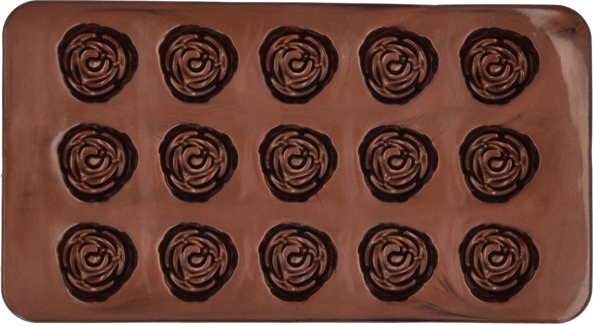 Rbv birkmann birkmann chocolaterie molde para chocolate - rosa - set-2