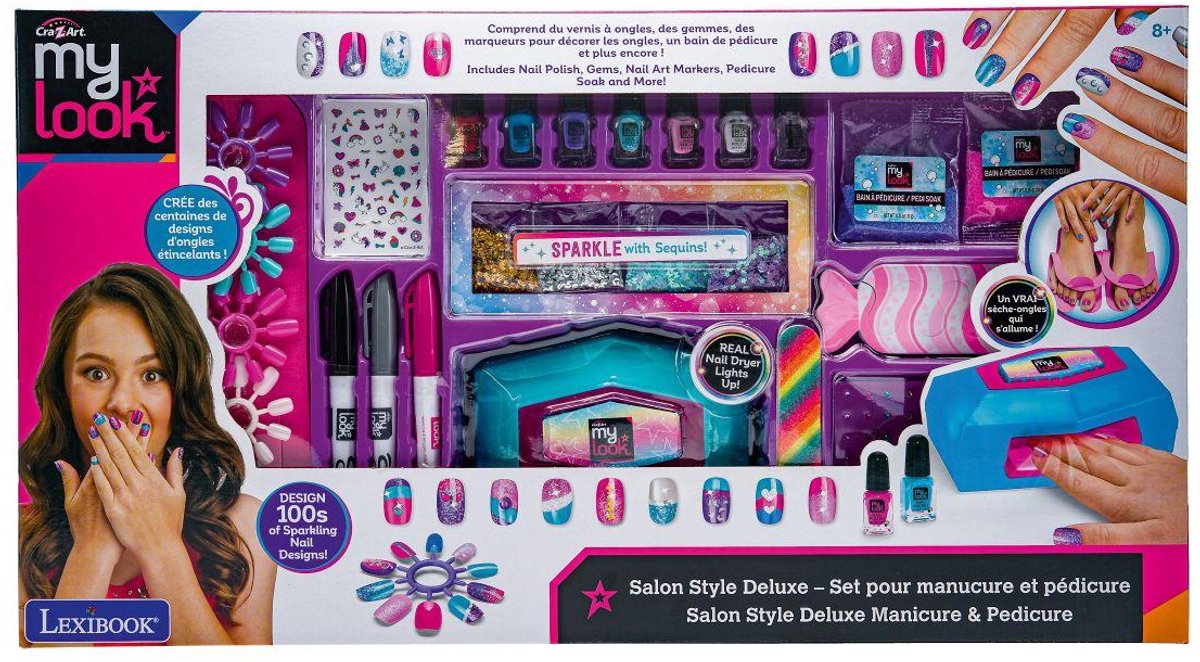 Pedicure manicure deluxe in stile salone Lexibook
