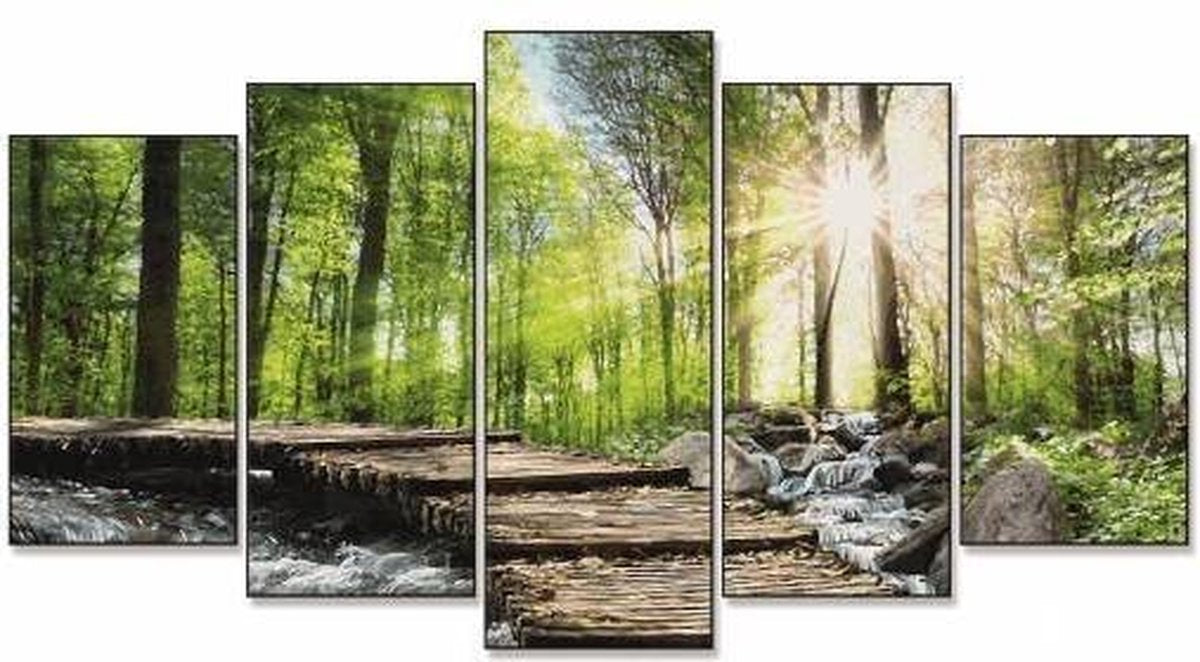 Skipper pittore al Wildbach - 132x72 cm - multi