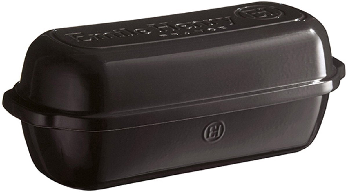 Emile henry broodbakvorm groot e-box - 395x160x150m - fusain