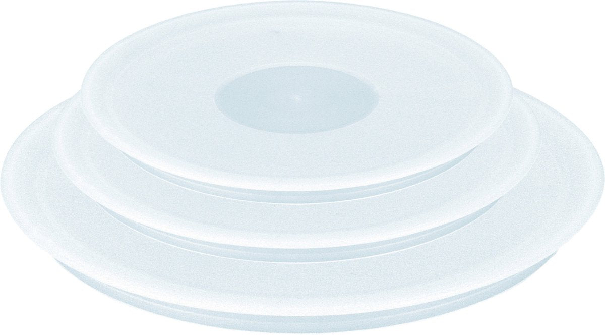 Coperchi per pentole in plastica Tefal ingenio - set da 3 pezzi - ø 16 18 20 cm - impilabili - adatti per la conservazione