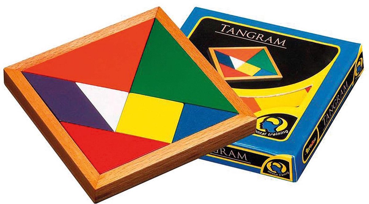 Philos puzzle game tangram 4 - 7 pieces