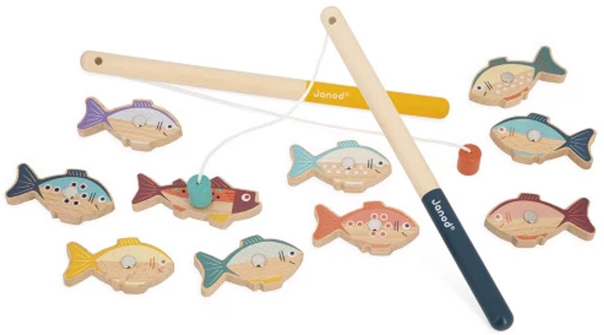 Janod - gioco - canna da pesca