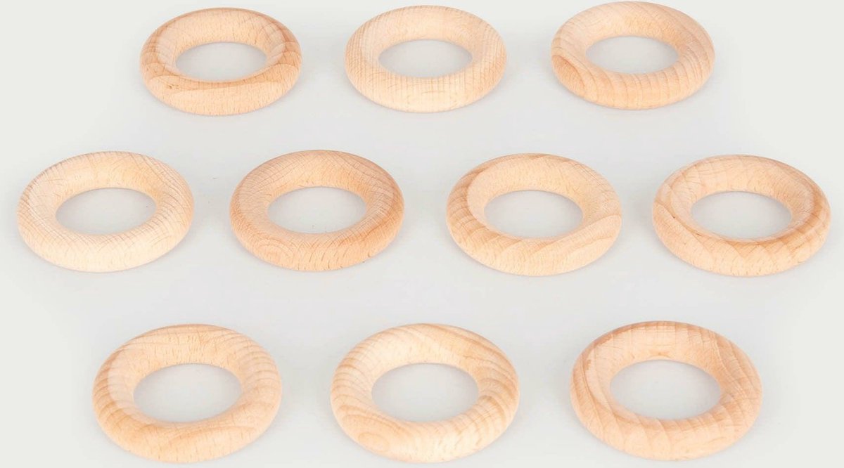 Tickit ® anilla madera de haya 48mm