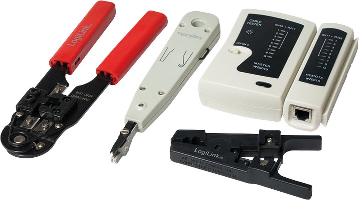 Conjunto de herramientas de red Logilink wz0012