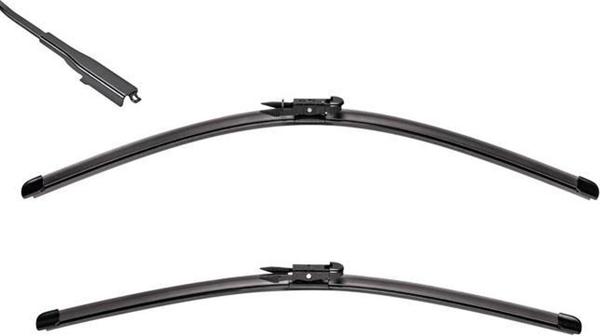 Valeo silencio flatblade set - 480+600 mm - met spoiler - 574470