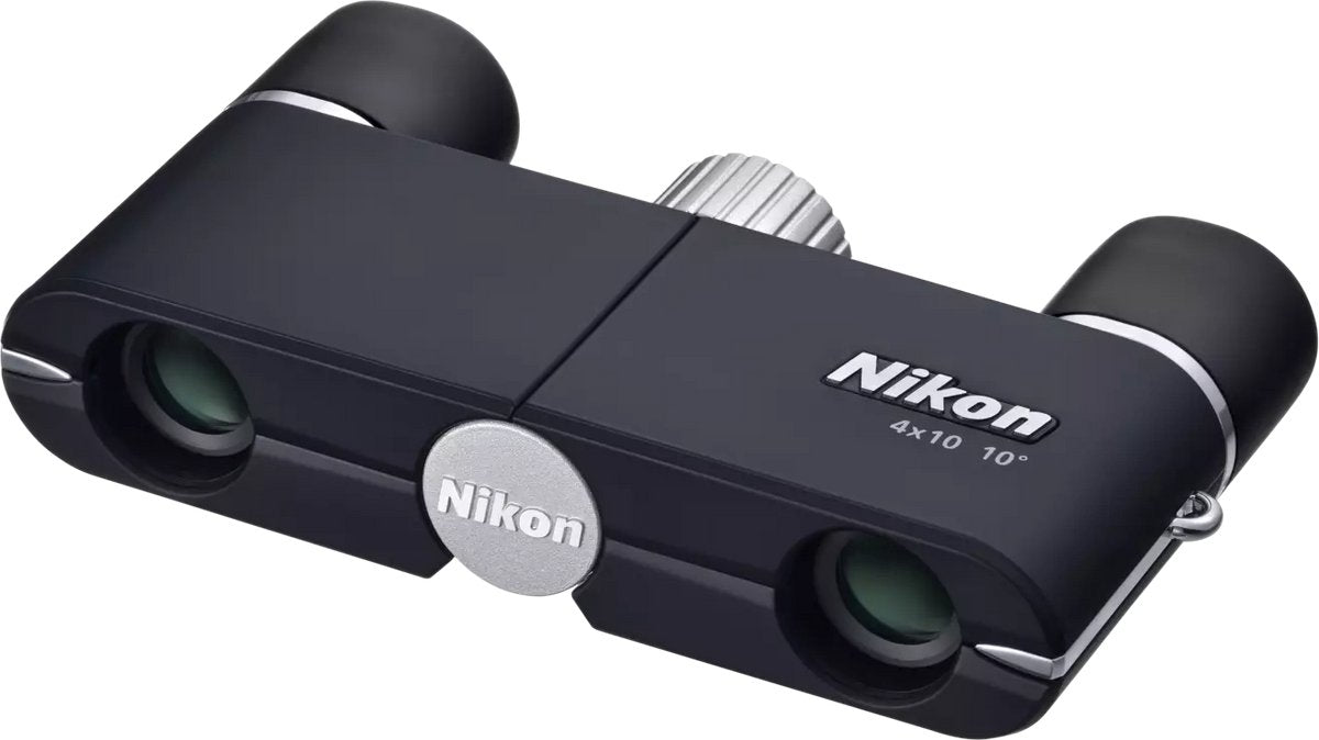 Binocolo compatto Nikon 4x10 - colore blu scuro